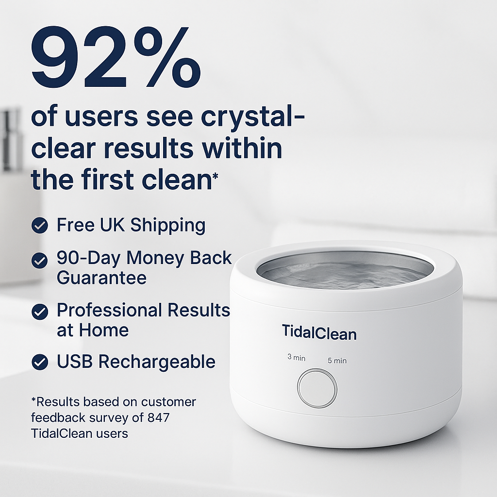 TidalClean Ultrasonic Retainer Cleaner